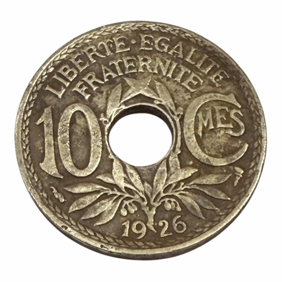 10 Centimes Lindauer - 1926
