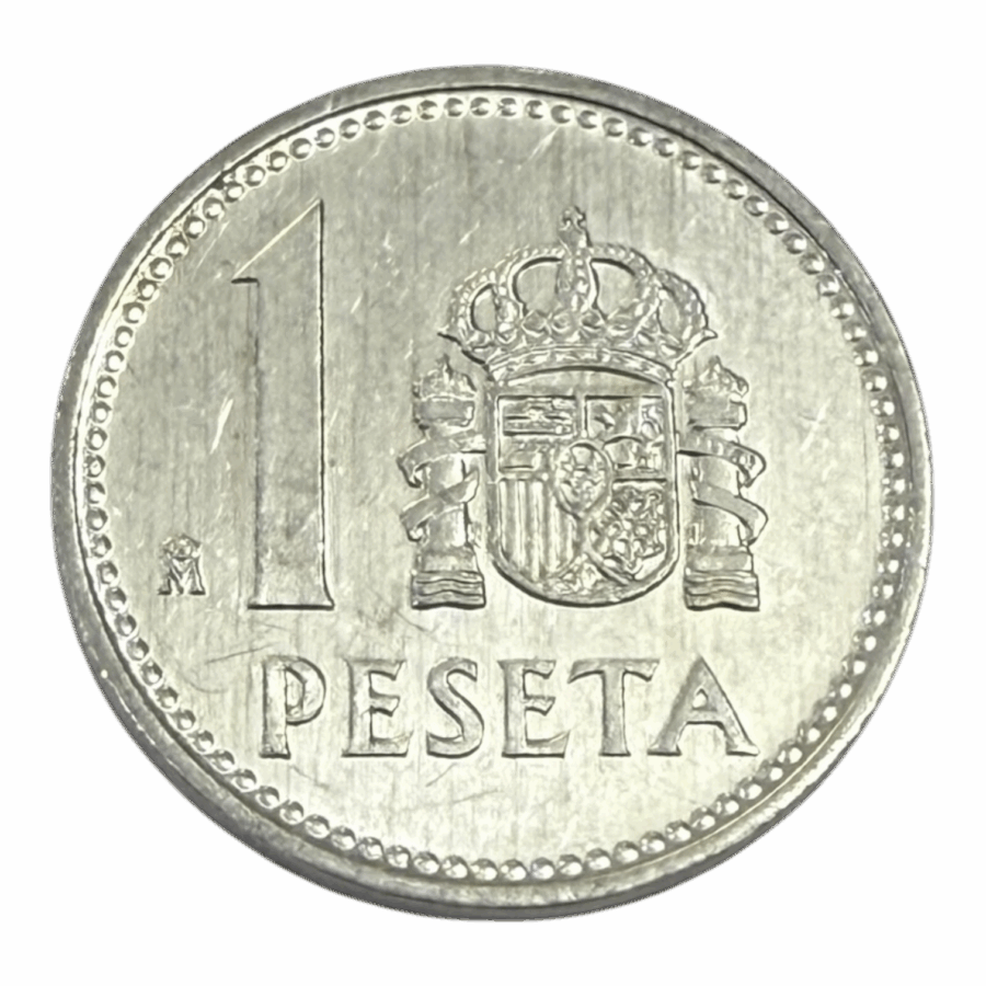 1 Peseta Juan Carlos I - Espagne 1989 (FDC)