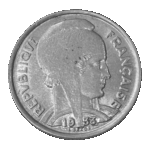  5 Francs Bazor - France 1933 - Nickel – Image 2