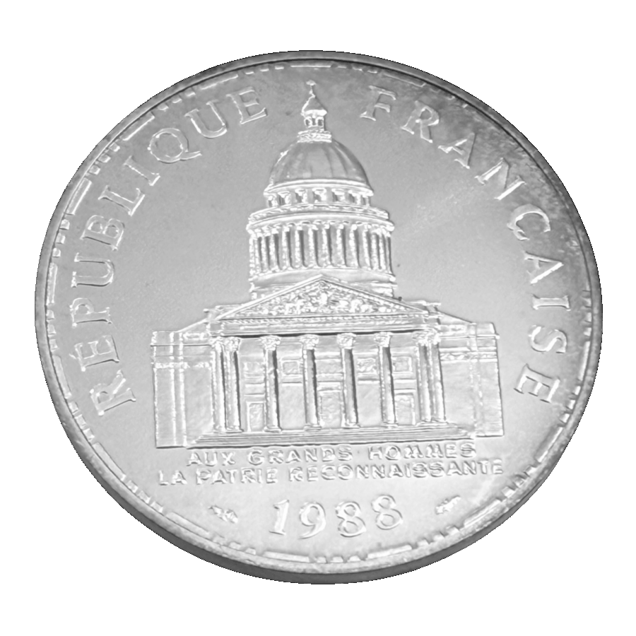 100 Francs Panthéon - France 1988 (FDC)