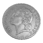 5 Francs Lavrillier 1933 - Nickel - République Française – Image 2