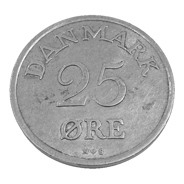 Pièce de 25 Öre – Danemark 1953