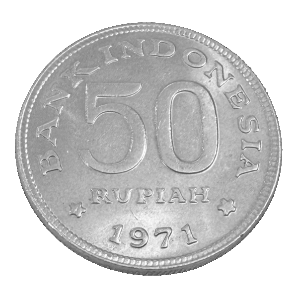 Pièce de 50 Rupiah – Indonésie 1971