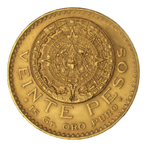 20 Pesos Mexique Pièce Or