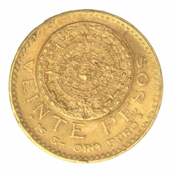 Pièce Or 20 Pesos Mexique