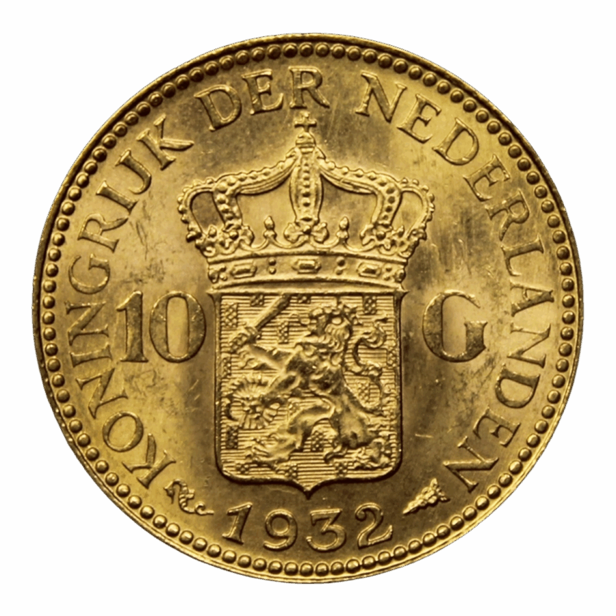 Pièce Or 10 Florins – Image 4