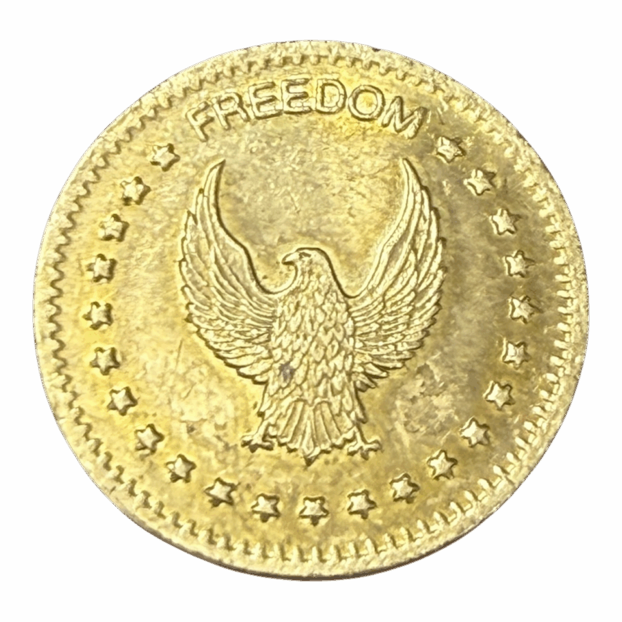 Jeton de Jeu USA – "No Cash Value" – Aigle – Image 2