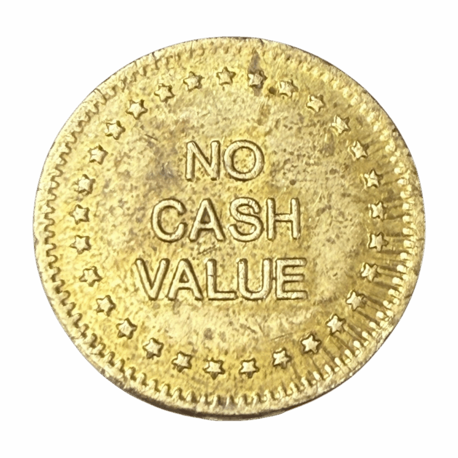 Jeton de Jeu USA – "No Cash Value" – Aigle