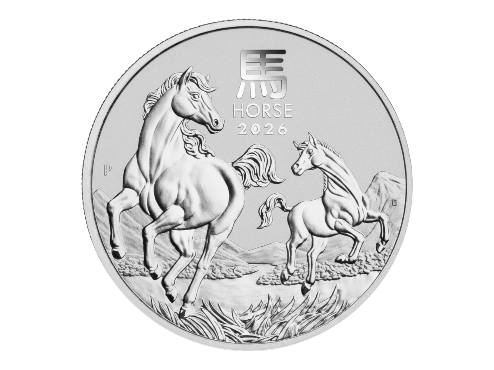 HORSE 1 kg d'Argent Fin