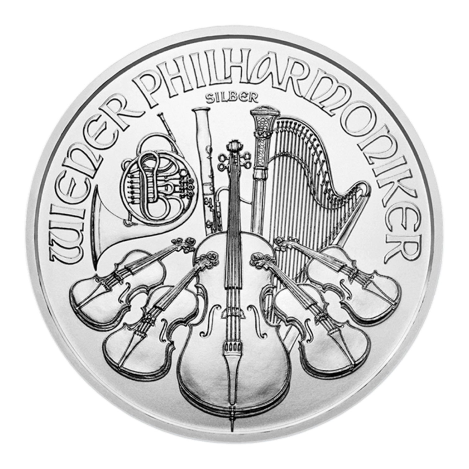 Philharmonique de Vienne en Argent Pur
