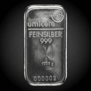 Lingot d'argent 1 kg (exonéré de TVA)