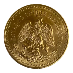50 Pesos en Or